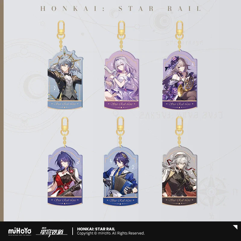 Honkai: Star Rail Concert Series 2025 Acrylic Pendant