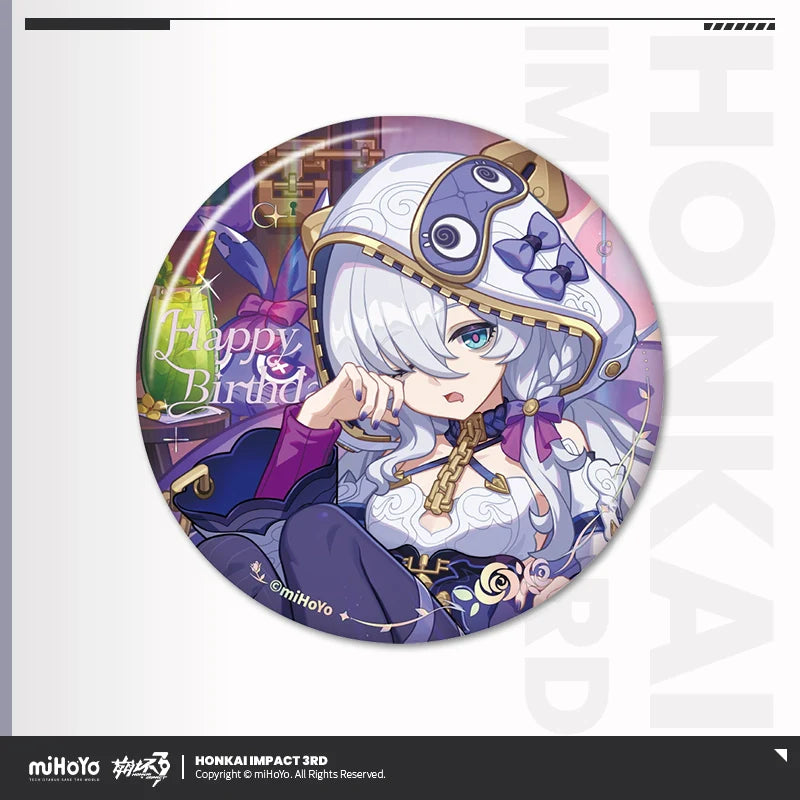 Honkai Impact 3rd 2025 Birthday Series Tinplate Badge