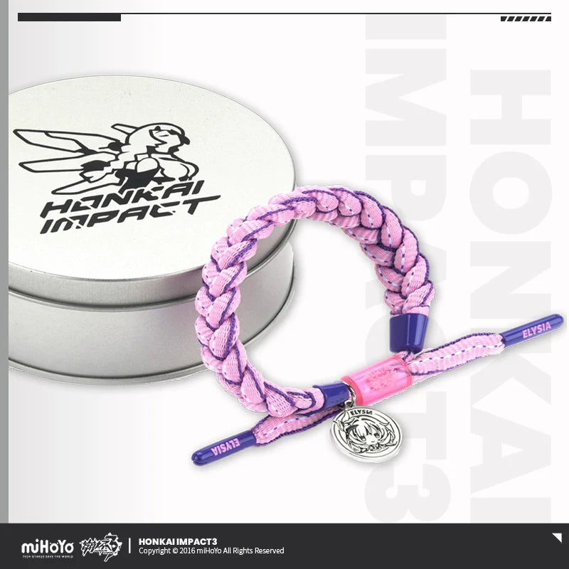 Honkai Impact 3rd Valkyrie Woven Rope Bracelet