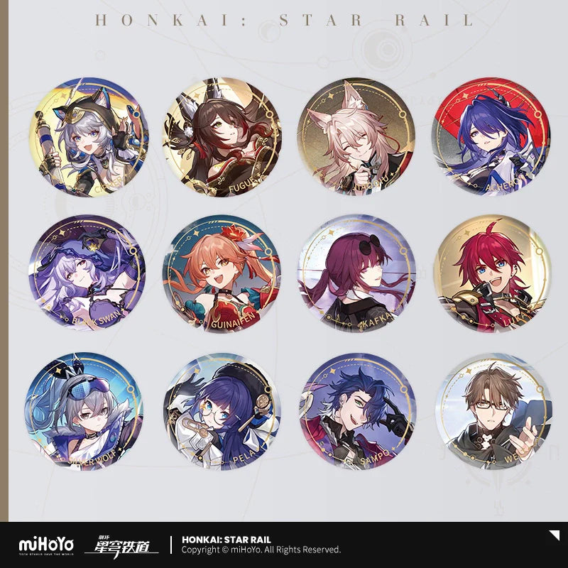 Honkai: Star Rail Tinplate Badge Series Vol. 5