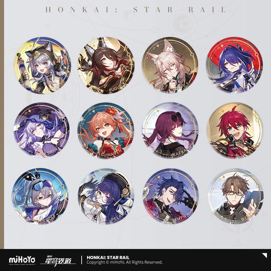 Honkai: Star Rail Tinplate Badge Series Vol. 5