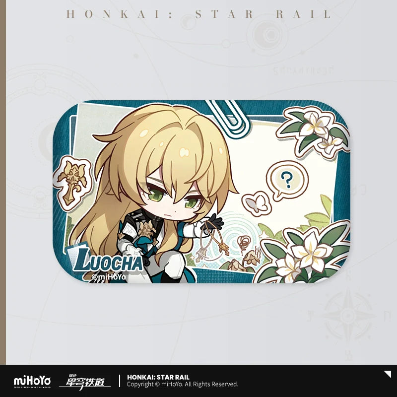 Honkai: Star Rail Pom-Pom Photo Album Series Tinplate Badge