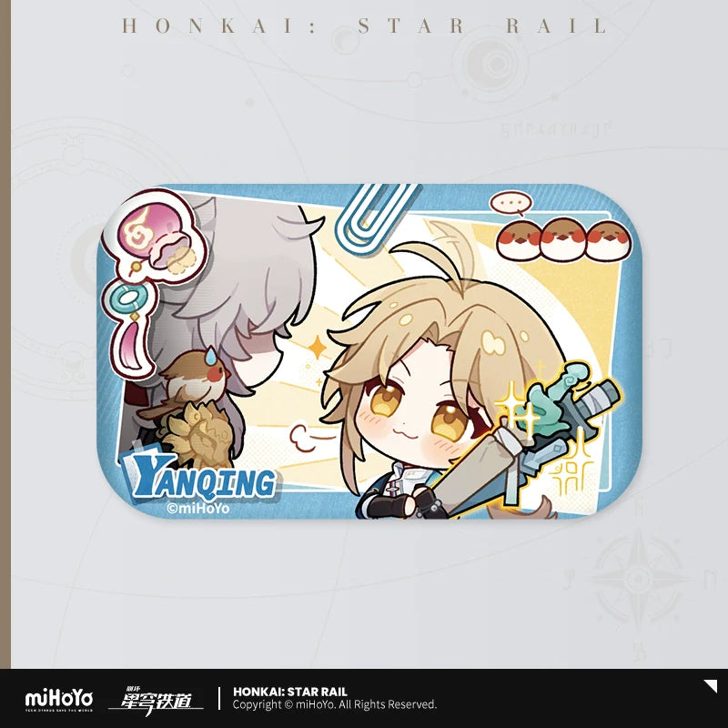 Honkai: Star Rail Pom-Pom Photo Album Series Tinplate Badge