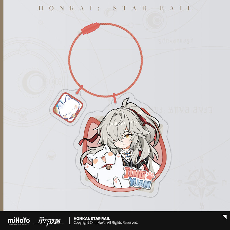 Honkai: Star Rail Character Cat Series Acrylic Pendant