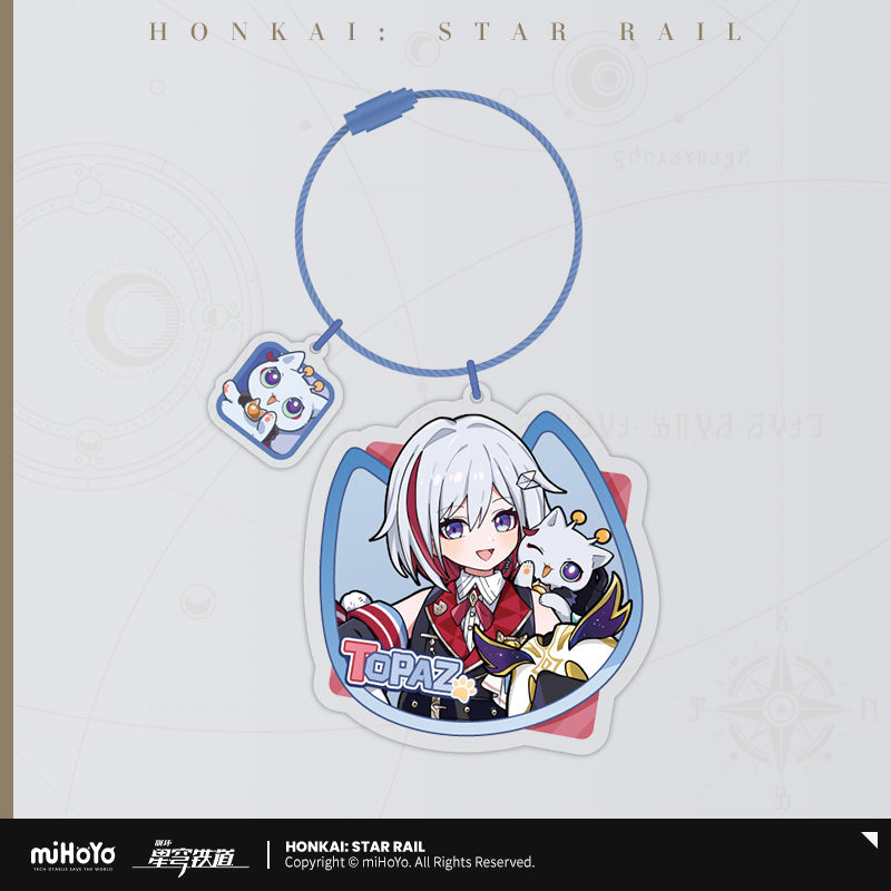 Honkai: Star Rail Character Cat Series Acrylic Pendant