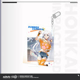 Honkai Impact 3rd Acrylic Quicksand Keychain Summer Carnival Series
