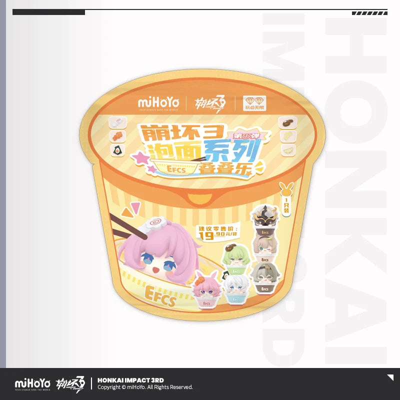 Honkai Impact 3rd Instant Noodle Series Collectible Stacking Figures Vol. 1