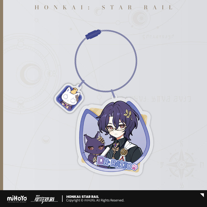 Honkai: Star Rail Character Cat Series Acrylic Pendant