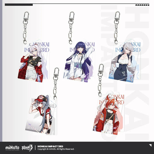 Honkai Impact 3rd Summer Cruise Acrylic Pendant