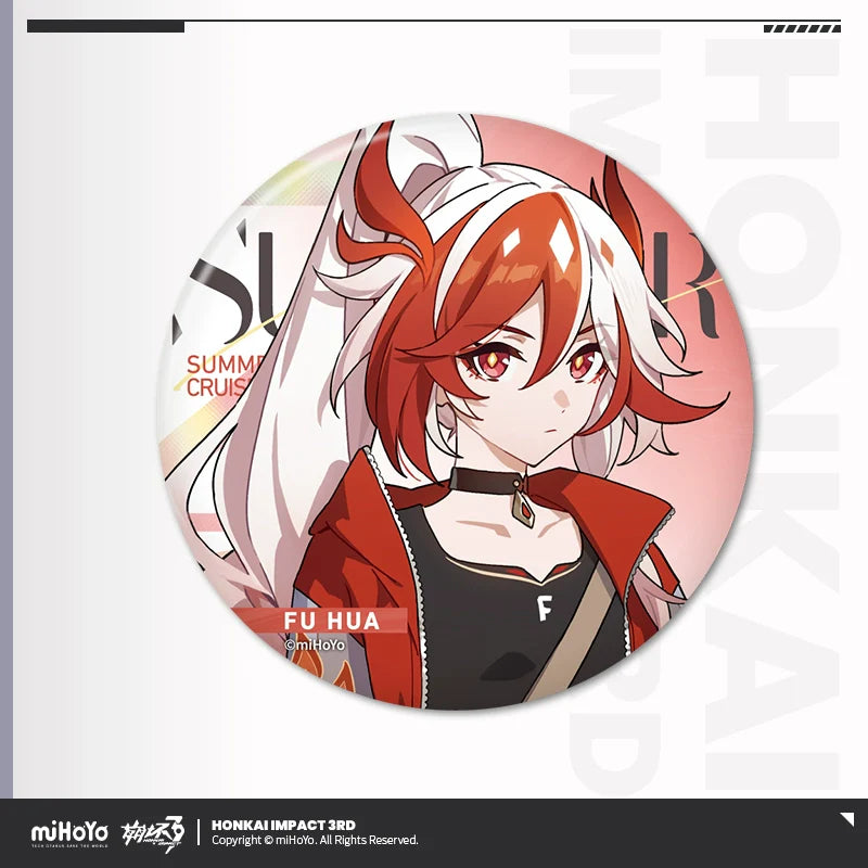Honkai Impact 3rd Summer Cruise Series Tinplate Badge Vol. 5