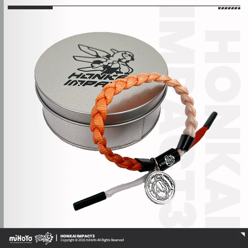 Honkai Impact 3rd Valkyrie Woven Rope Bracelet