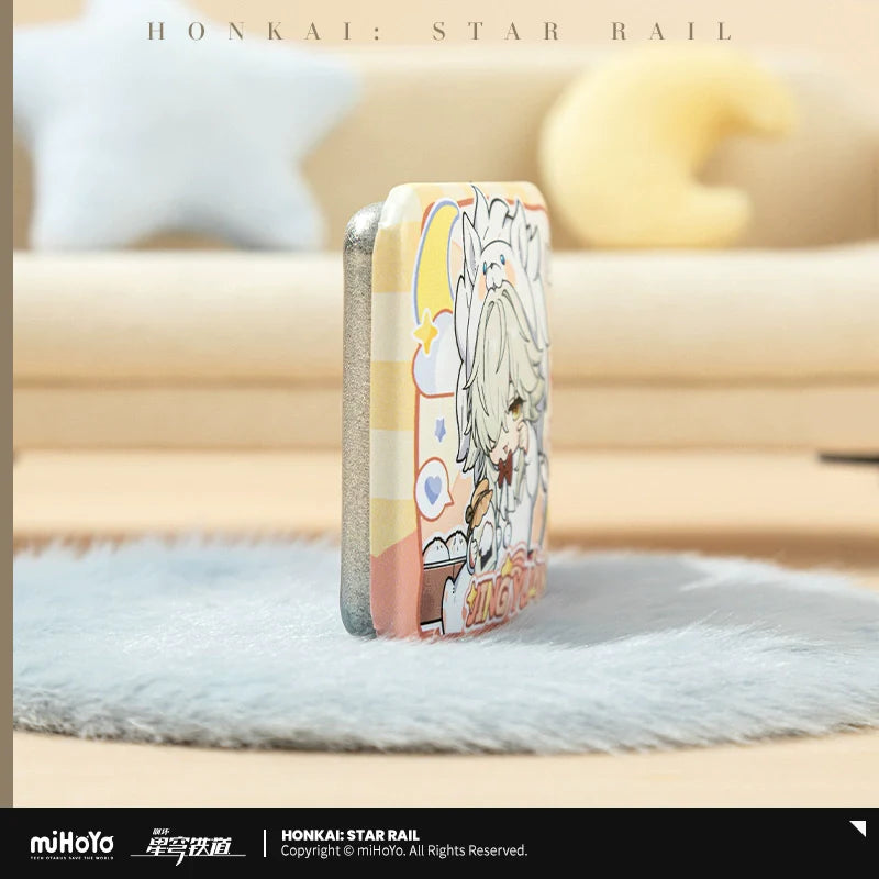 Honkai: Star Rail Boys' Dormitory Chibi Series Square Badge