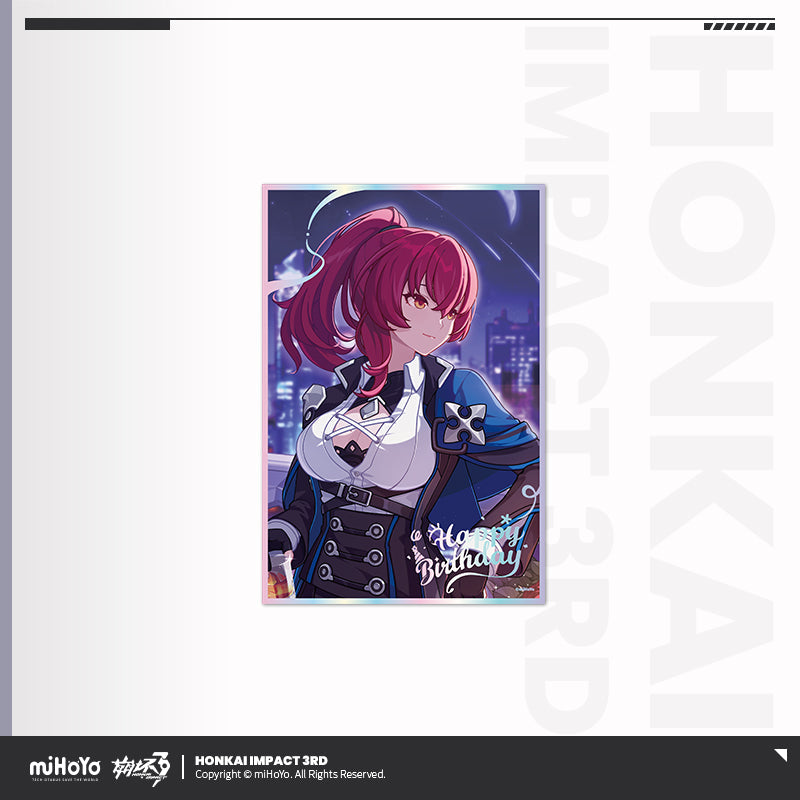 Honkai Impact 3rd Happy Birthday Series Color Paper