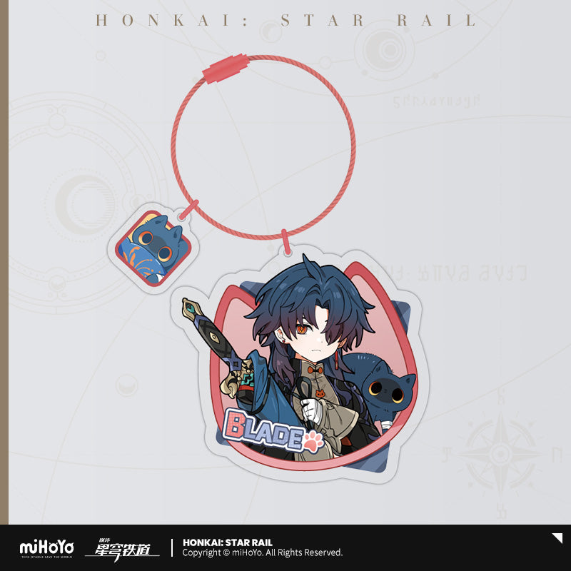 Honkai: Star Rail Character Cat Series Acrylic Pendant