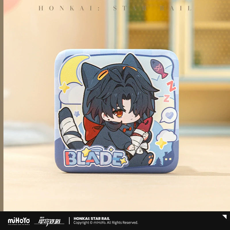 Honkai: Star Rail Boys' Dormitory Chibi Series Square Badge