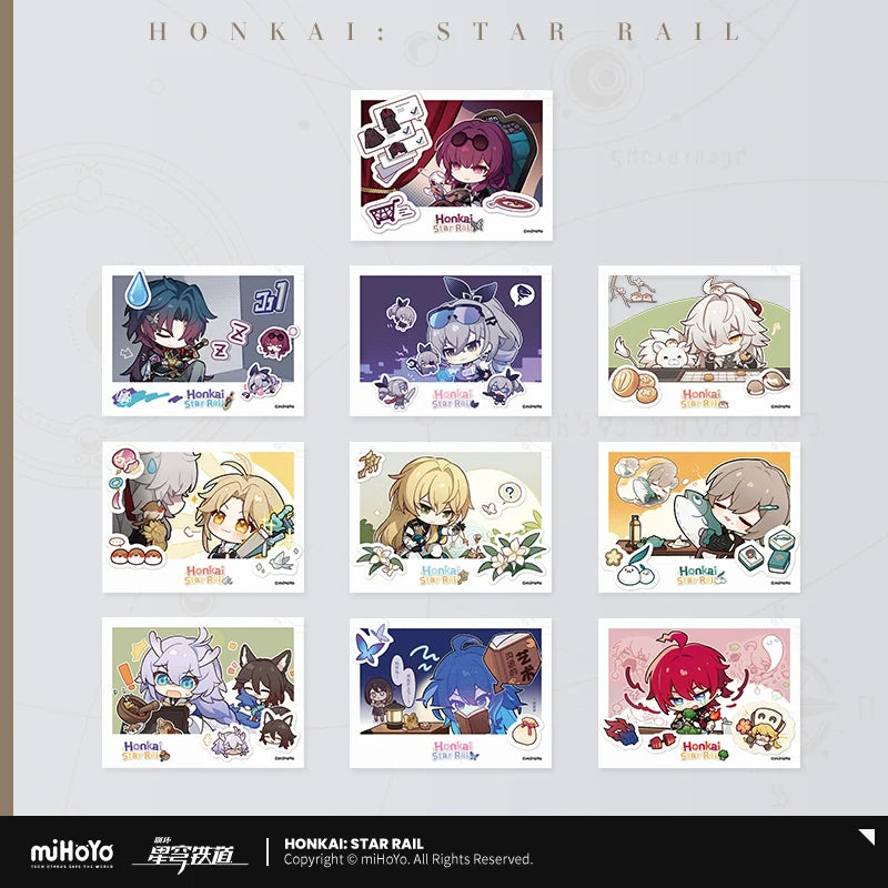 Honkai: Star Rail Pom-Pom Photo Album Series Film-Style Cards
