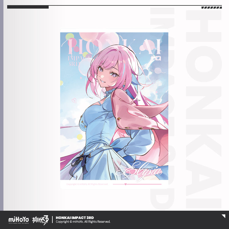 Honkai Impact 3rd Autumn Festival Series PET Postcard Set of 3