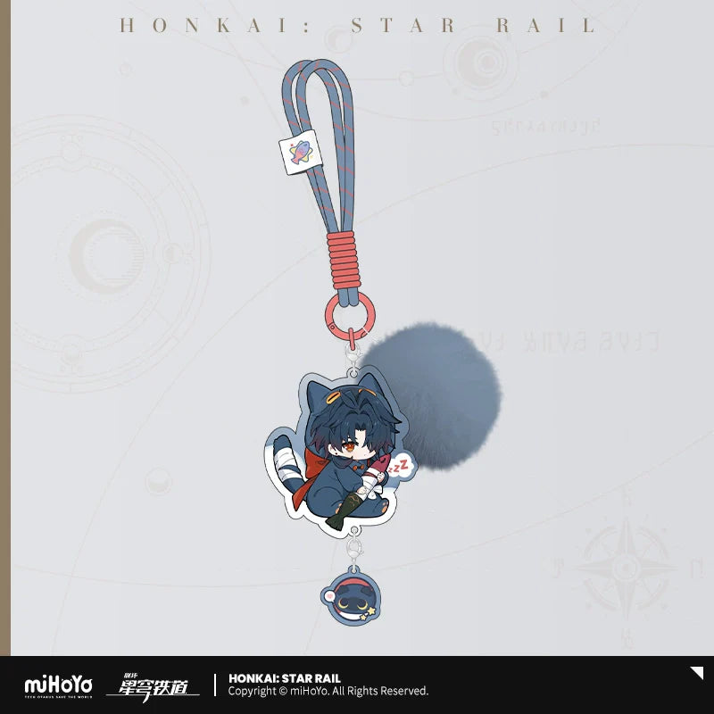 Honkai: Star Rail Dormitory Chibi Series Acrylic Pendant