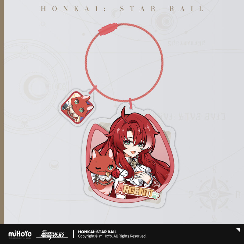 Honkai: Star Rail Character Cat Series Acrylic Pendant