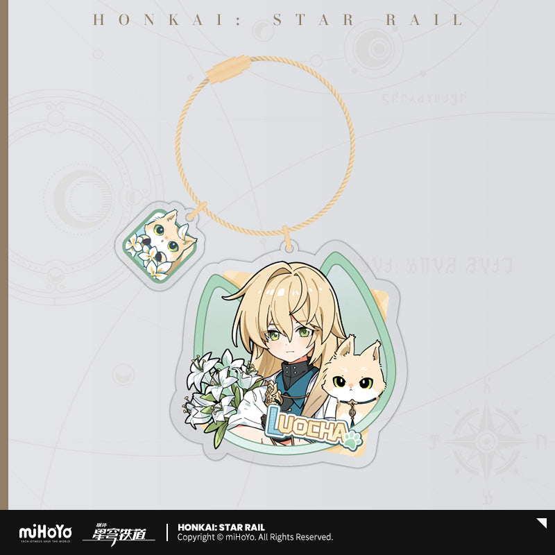 Honkai: Star Rail Character Cat Series Acrylic Pendant