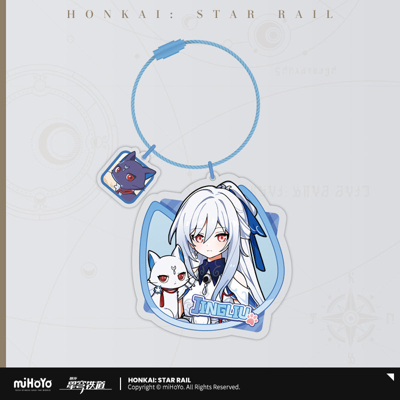 Honkai: Star Rail Character Cat Series Acrylic Pendant