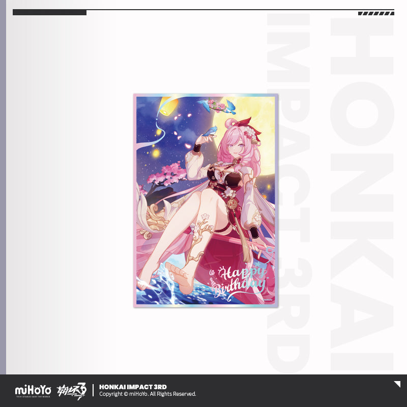 Honkai Impact 3rd Happy Birthday Series Color Paper