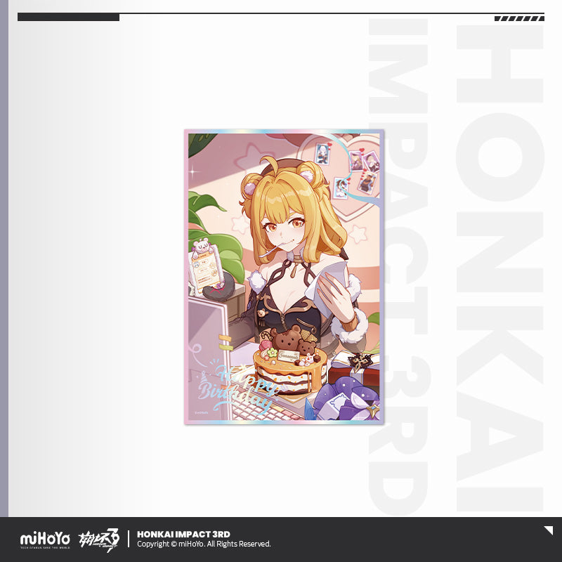 Honkai Impact 3rd Happy Birthday Series Color Paper
