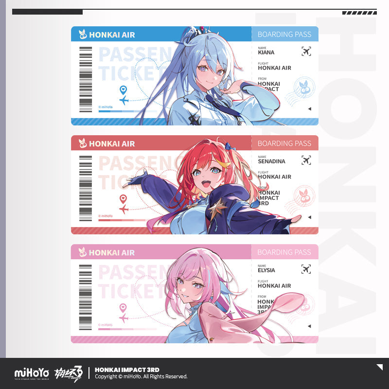 Honkai Impact 3rd Autumn Festival Series Laser Ticket