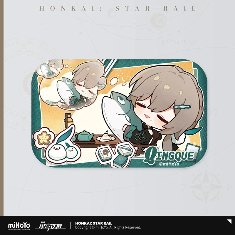 Honkai: Star Rail Pom-Pom Photo Album Series Tinplate Badge