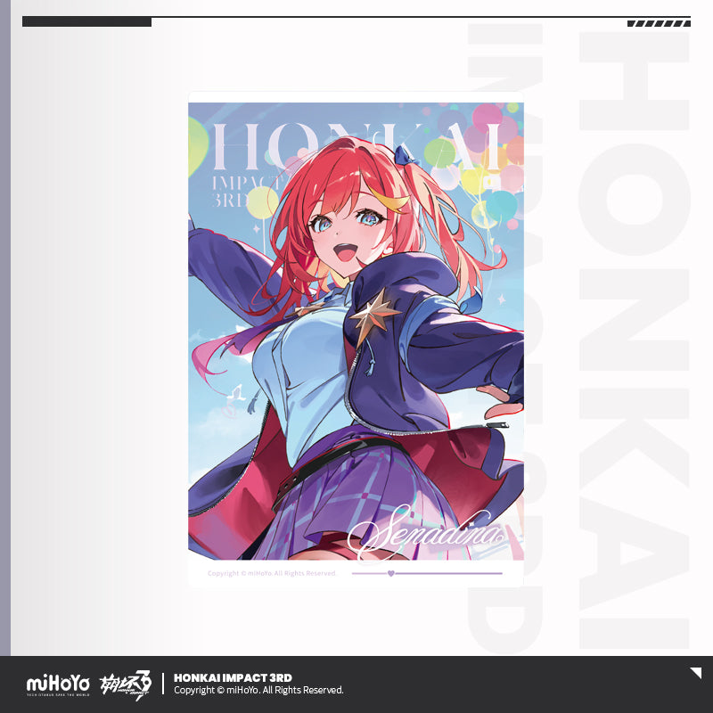 Honkai Impact 3rd Autumn Festival Series PET Postcard Set of 3