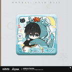 Honkai: Star Rail Boys' Dormitory Chibi Series Square Badge