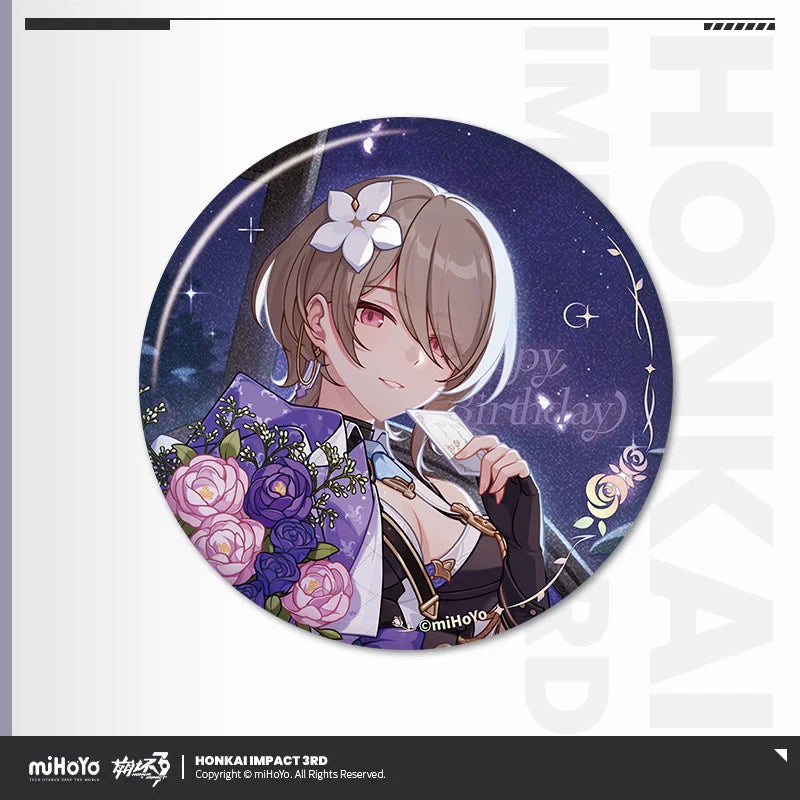 Honkai Impact 3rd 2025 Birthday Series Tinplate Badge