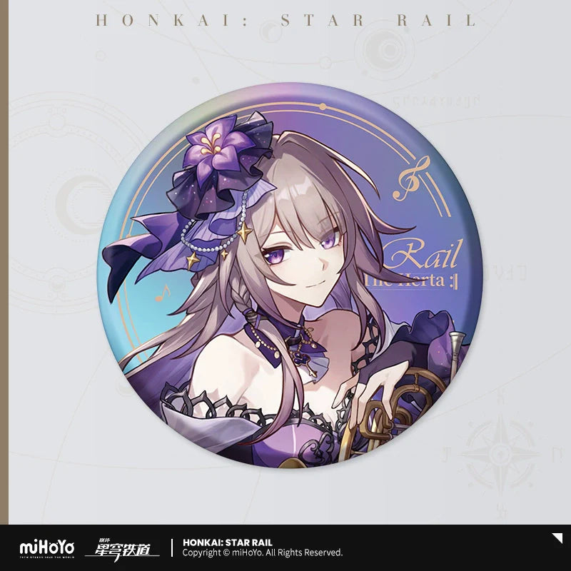 Honkai: Star Rail Concert Series Tinplate Badge 2025
