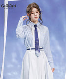 [Official Merch] Genshin Impact Kamisato Ayato Themed Impression Shirt with Tie