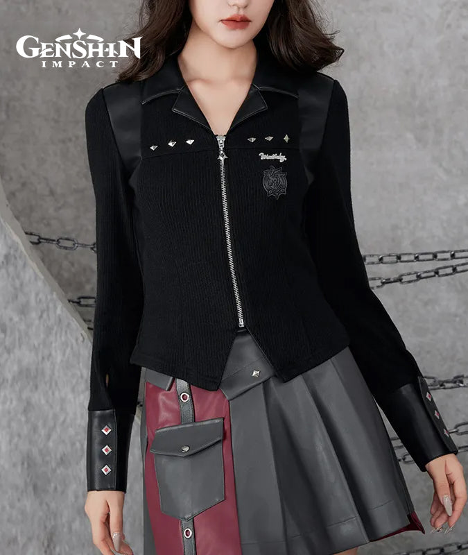 Genshin Impact Wriothesley Impression Clothing Knitted Shirt