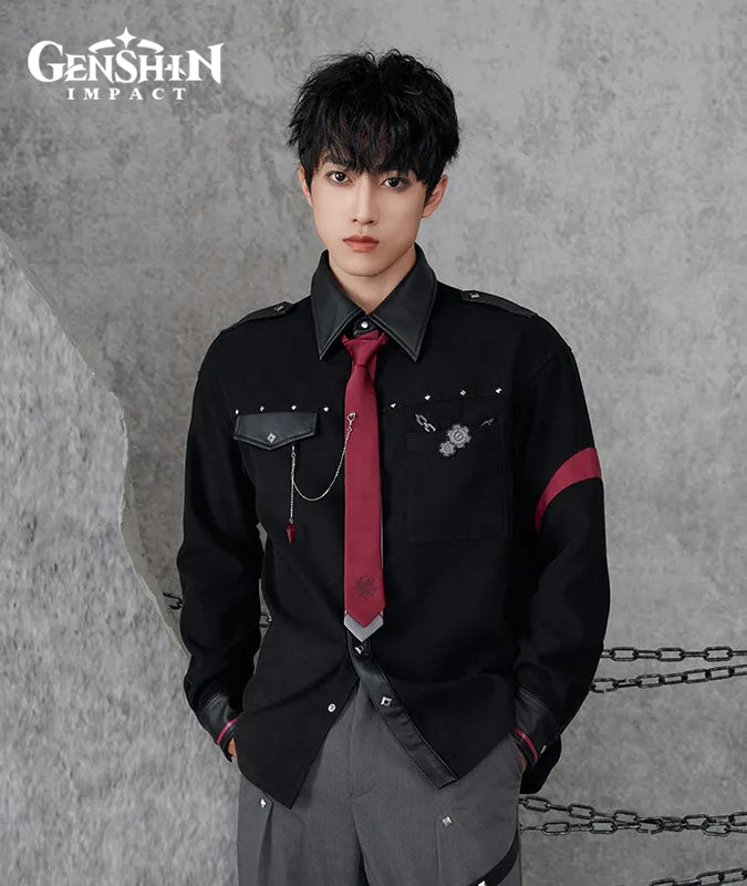 [Official Merchandise] Genshin Impact Wriothesley Impression Clothing Casual Shirt