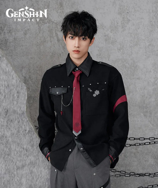 [Official Merchandise] Genshin Impact Wriothesley Impression Clothing Casual Shirt