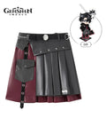 Genshin Impact Wriothesley Impression Clothing Pleated Skirt
