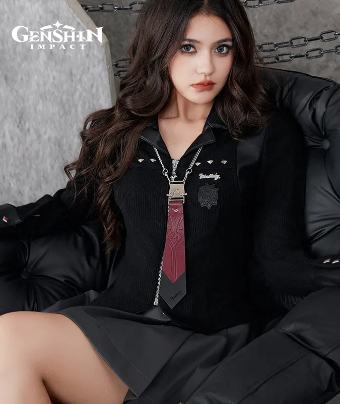 Genshin Impact Wriothesley Impression Clothing Knitted Shirt