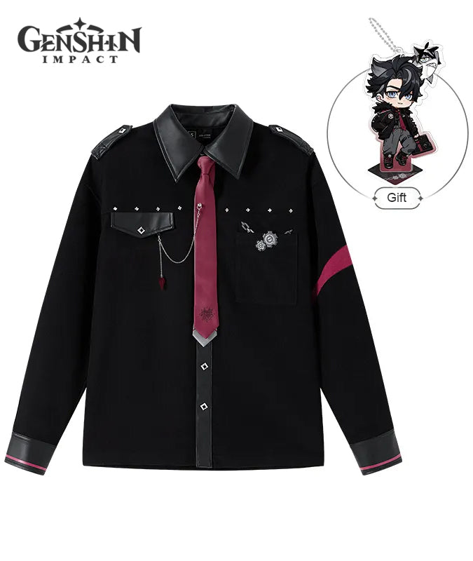 [Official Merchandise] Genshin Impact Wriothesley Impression Clothing Casual Shirt