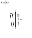 [Official Merch] Genshin Impact Frost and Flame Series Fatui Harbingers Brooch Accessory Set