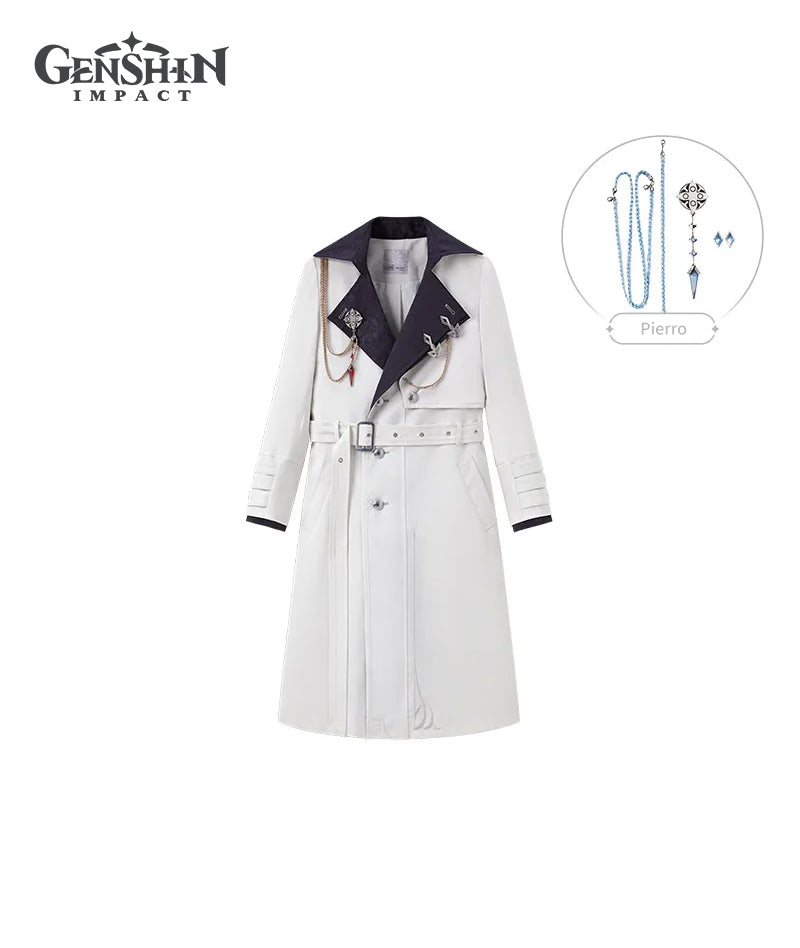 [Official Merch] Genshin Impact Frost and Flame Series Fatui Harbingers Trench Coat
