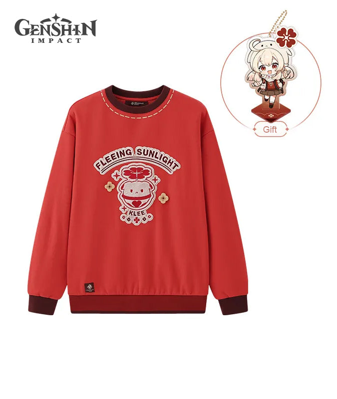 [Official Merchandise] Klee Impression Fleece Lined Sweatshirt