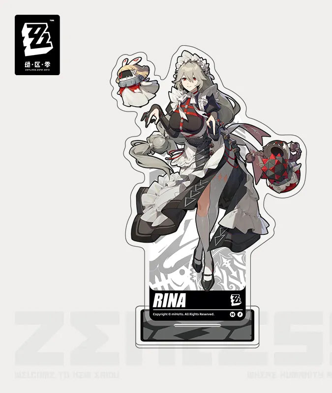 Zenless Zone Zero Character Cards Acrylic Stand Victoria Housekeeping