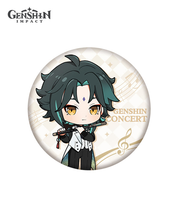 [Official Merchandise] Genshin Concert 2023 Melodies of an Endless Journey Chibi Character Badge