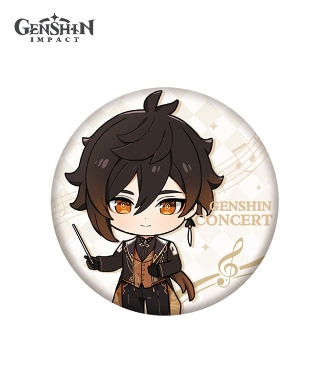[Official Merchandise] Genshin Concert 2023 Melodies of an Endless Journey Chibi Character Badge