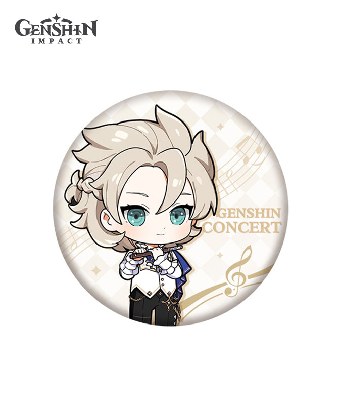 [Official Merchandise] Genshin Concert 2023 Melodies of an Endless Journey Chibi Character Badge