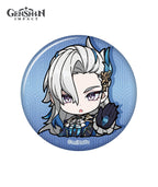 [Official Merchandise] Fontaine Chibi Character Expression Sticker Badge
