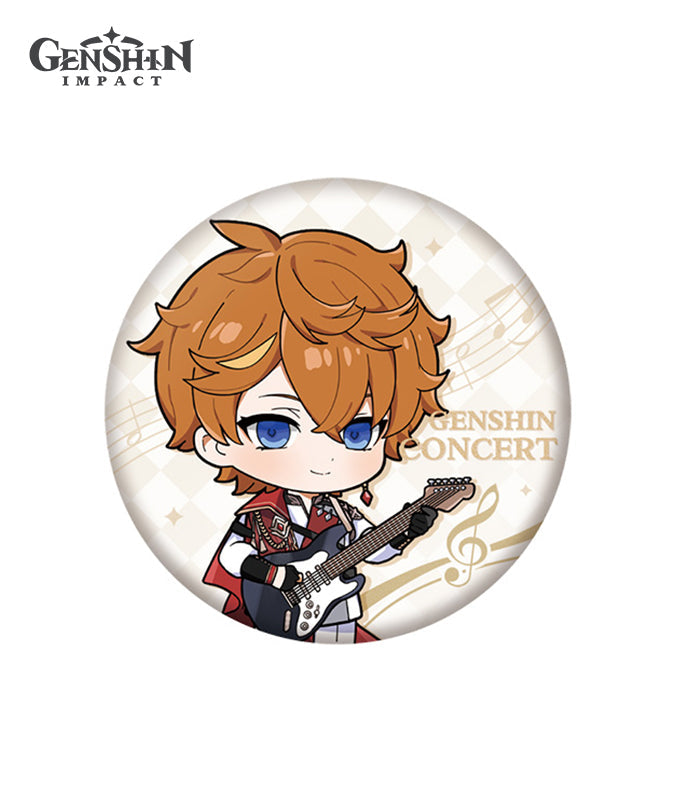 [Official Merchandise] Genshin Concert 2023 Melodies of an Endless Journey Chibi Character Badge