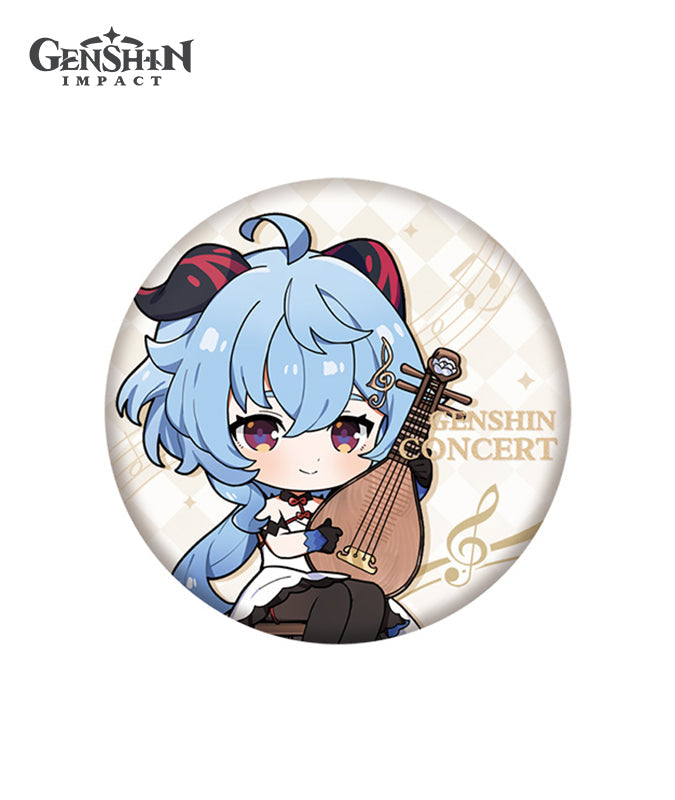 [Official Merchandise] Genshin Concert 2023 Melodies of an Endless Journey Chibi Character Badge